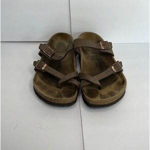 Birkenstock Stone Mayari Sandals for Women, Size 38, US 7.5